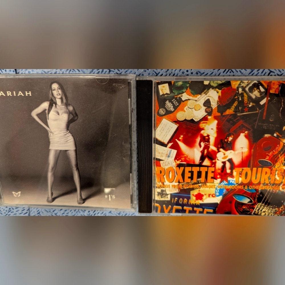 '90s DOUBLE CD SPECIAL - ROXETTE - TOURISM AND MARIAH CAREY - #1's